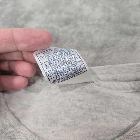 Vintage NASA Kennedy Space Center T Shirt Tee Adult Sz Large Gray Rocket Apollo - Picture 4 of 5